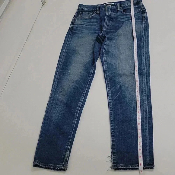 Moussy Vintage Cameron High Rise Skinny Jeans In Dark Blue - Picture 3 of 14